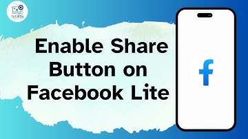 How to Enable Share Button on Facebook Lite