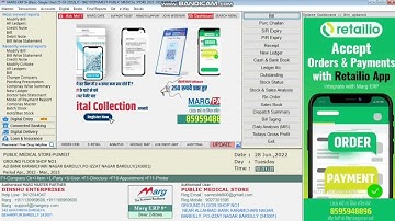 How change financial year in marg erp software 2022