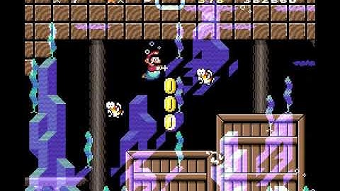 SMW Custom Level - Pistachio Bay Ghost Ship 1