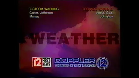 KXII Severe Weather Updates - April 16, 2002
