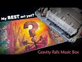 Gravity Falls MUSIC BOX | Theme Song + Illustrations