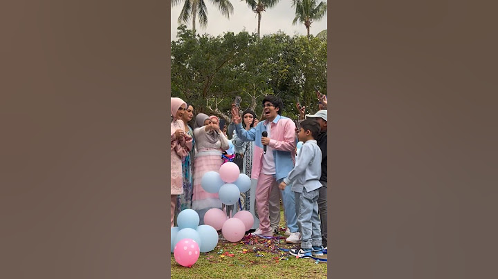 Reaksi semua keluarga anak ke 2 bang atta & kak aurel #GenderReveal 💙💖?