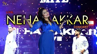 Neha Kakkar Hit Mashups | Live Concert 2022| Coca Cola and more | MITE, Karnataka | Part 1