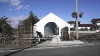 新建築2011年3月号 WEB連動企画「しらさぎ美術館　Y邸の離れ」押尾章治＋UA