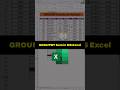 Group By SUM in Excel 🔥 | Category Wise Total in Seconds (No Pivot Needed!)