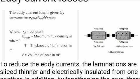 EE 206 losses and Efficiency of dc generator by ASR AJM