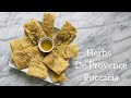 Easy thin foccacia without yeast using trader joes herbs de provence recipe