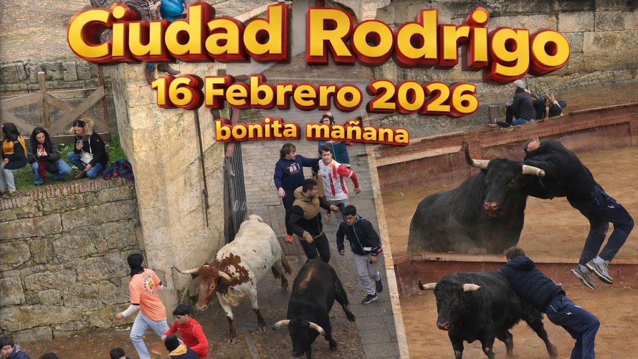 Ciudad Rodrigo , Dia Repleto de detalles 16 Febrero 2026 ..una mañana para el Recuerdo