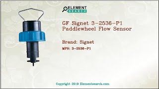 GF Signet 3-2536-P1 Paddlewheel Flow Sensor