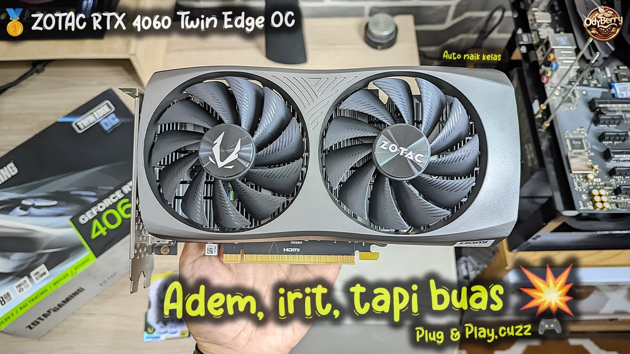 ⚡ RTX 4060 Twin Edge OC: Hemat Daya, Brutal FPS