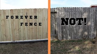 Forever FenceBuilt To Last, Easy & VERY DIY Friendly