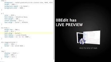BBEdit Live Preview