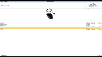 Tally Add On : Display Item Image in Vouchers & Stock Summary in Tally Prime Software.