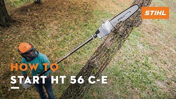 How to Start: HT 56 C-E | STIHL Tutorial