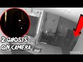 I caught 2 ghosts playing on camera in my haunted house  paranormal activity in haunted house