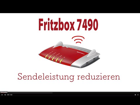 WLAN Router - Fritzbox 7490 ( und andere) Sendeleistung reduzieren/verringern