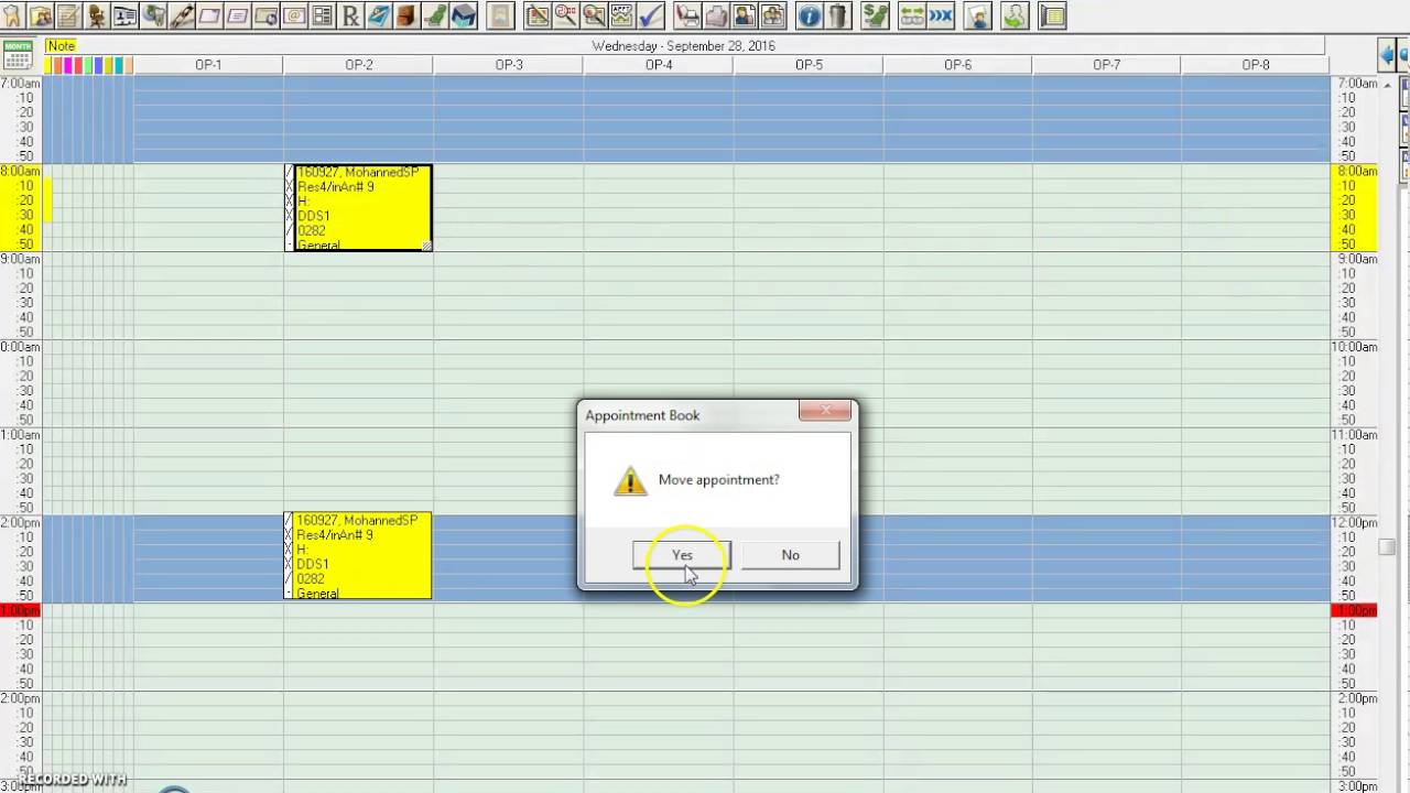 Dentrix Charting Tutorial