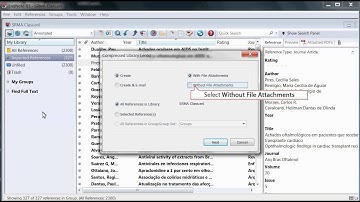 Sharing EndNote Library