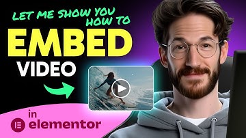 How to EMBED VIDEO in Elementor (Step by Step) 2025