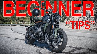 Beginner Motorcycle Tips (Things I didn't know as a new motorcyclist). by Halo Halo Hikers 1,793 views 11 months ago 12 minutes, 45 seconds
