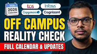 Mass Hiring Updates | TCS , Infosys , Cognizant , Capgemini | Upcoming Off Campus Calendar 2026