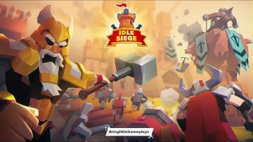 Idle Siege: Army Tycoon Game - Casual game by Gameloft - iOS/Android Gameplay