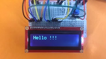 아두이노 LCD 연결하기 : 코코아팹 Kocoafab