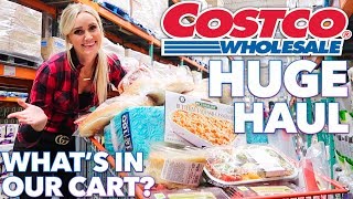 MASSIVE COSTCO HAUL 😯 QUICK AND EASY PRE-MADE DINNER IDEAS | HUGE COSTCO SHOPPING HAUL SHOP WITH ME