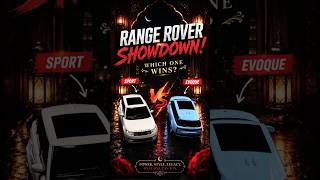 🔥 Range Rover Showdown! 😱 Which One Wins? Sport vs Evoque #Shorts #carlovers