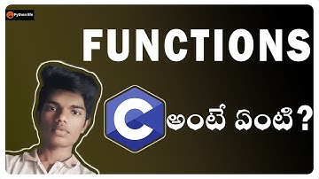 C Language Functions in Telugu