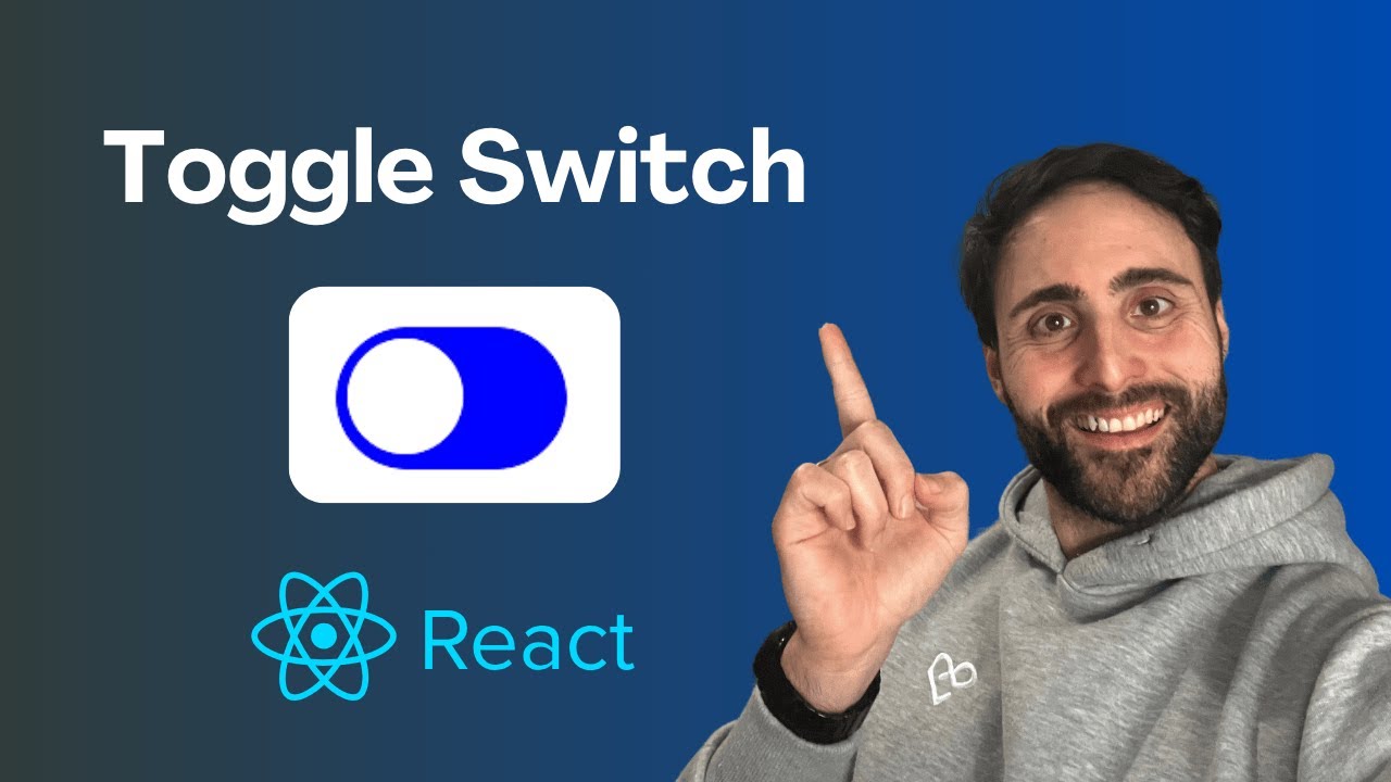 Toggle Switch con React e CSS - DA ZERO - YouTube