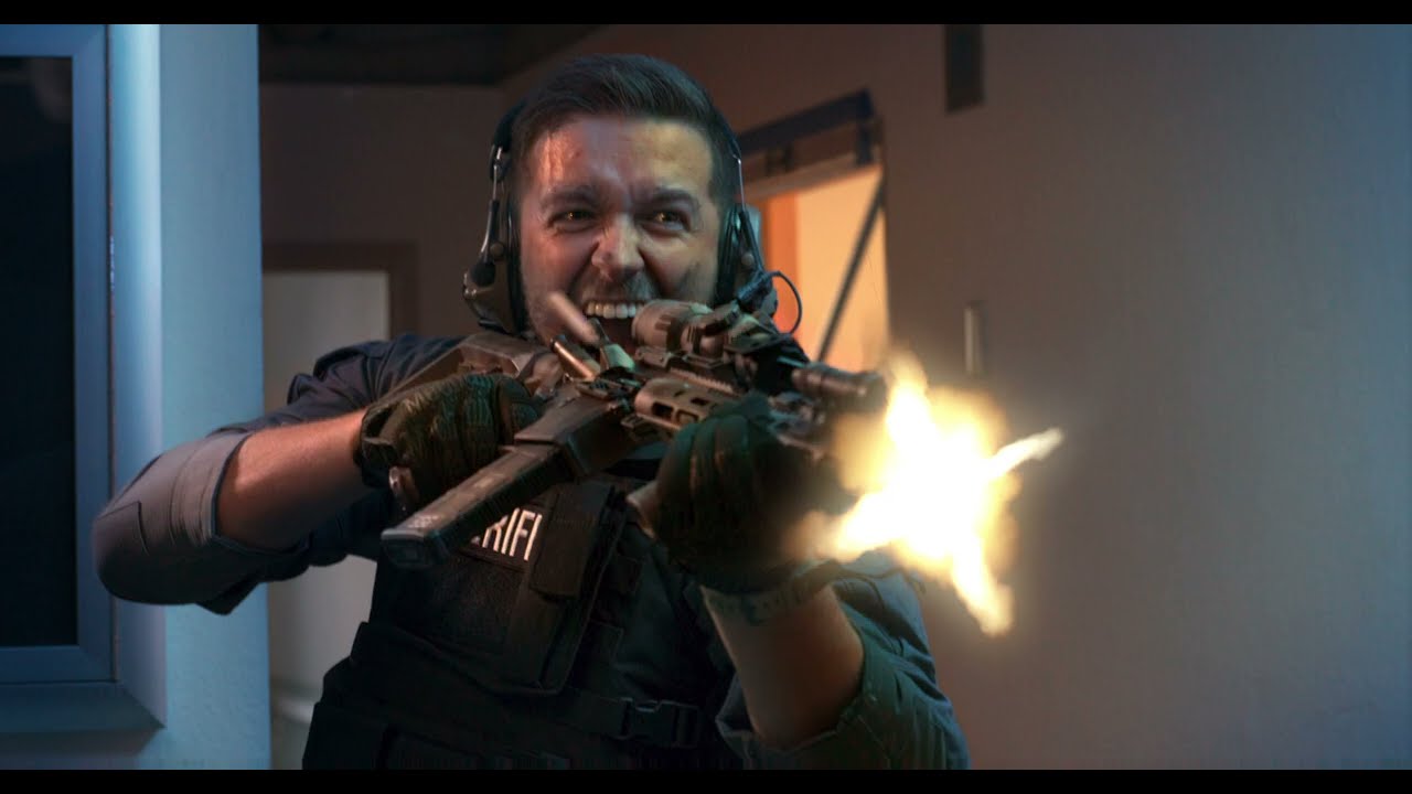 Compositing Breakdown Muzzle Flash Scene by Punnawit 