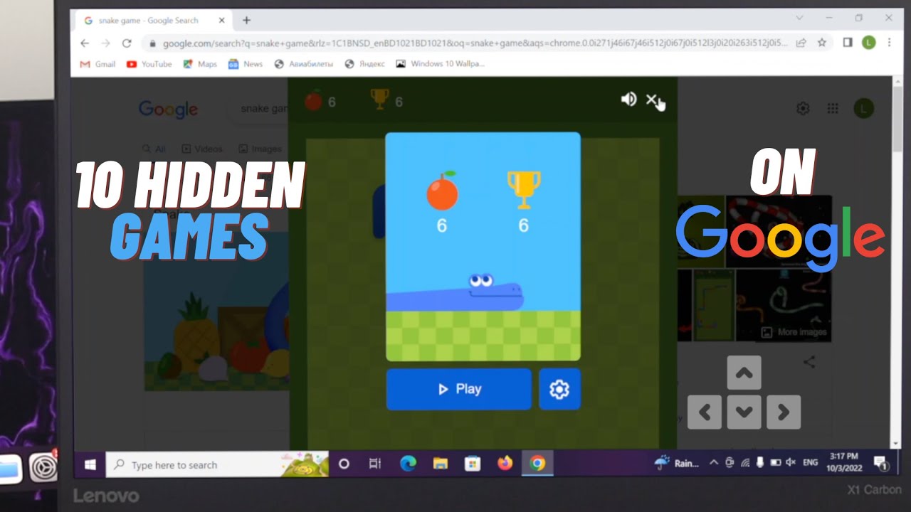15 Hidden GOOGLE GAMES You Can Play Right Now!