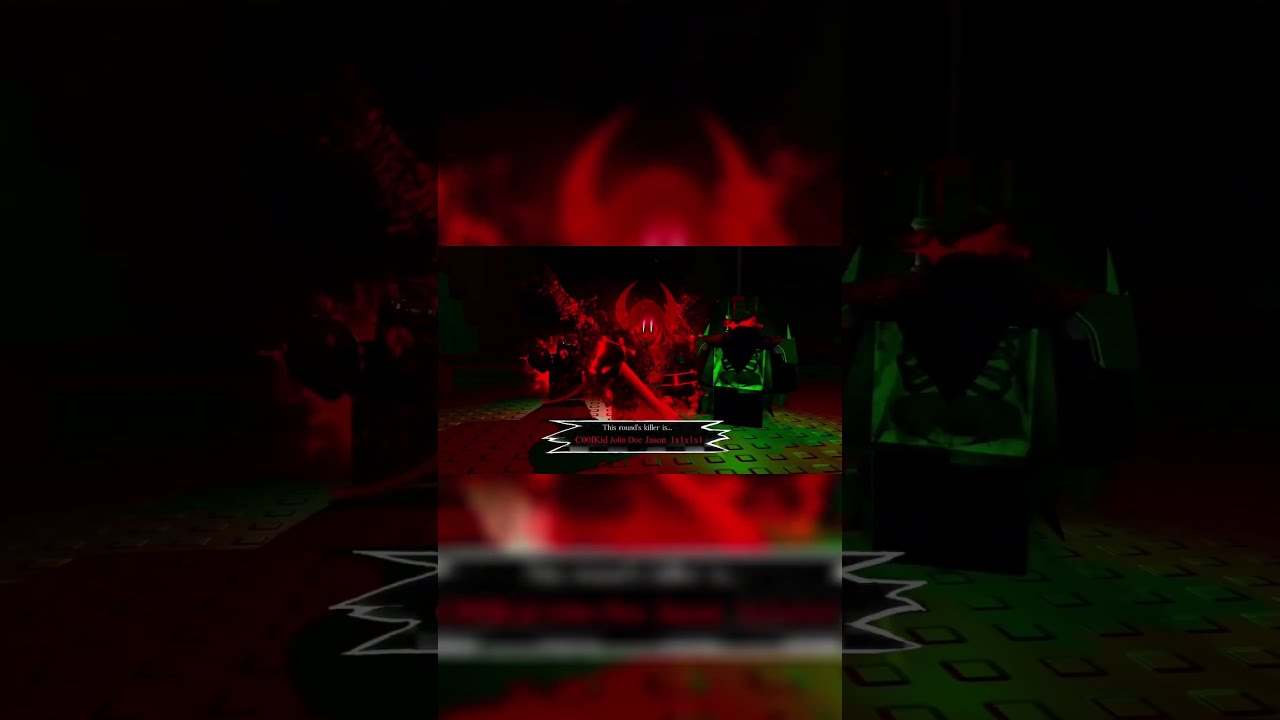 C00lKid Jason 1X1X1X1 John Doe Milestone IV Intro Forsaken Concept Animation Roblox