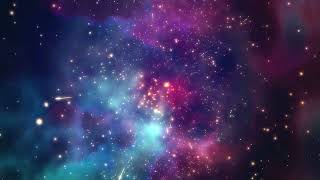 Cosmic Nebula Starfield Animation Loop | Deep Space Background for Videos