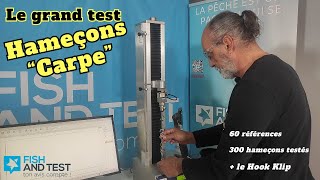 Tests des Hameçons Carpe - Vous allez tout savoir ! @FishAndTest