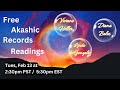 Free akashic records readings with linda diana  viviane