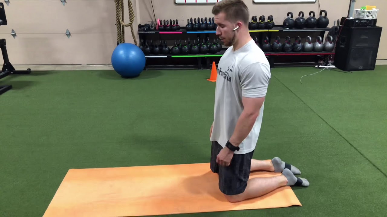 Child’s Pose W/External Rotation - YouTube