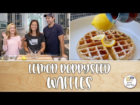 Video: Lemon Waffles With Poppy Seeds