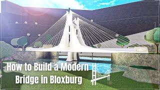 How to Build a Modern Bridge in Bloxburg || ROBLOX