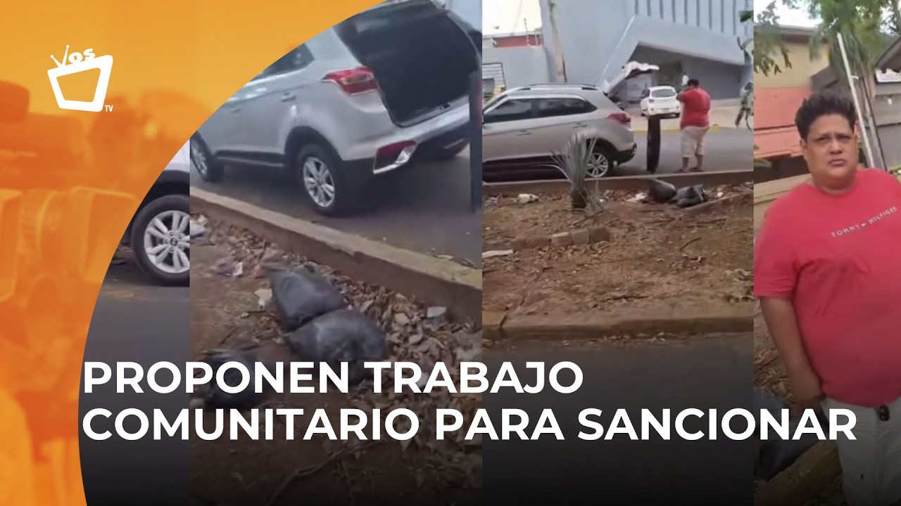 ¿Podrían procesar penalmente a reincidentes por botar basura en Managua?