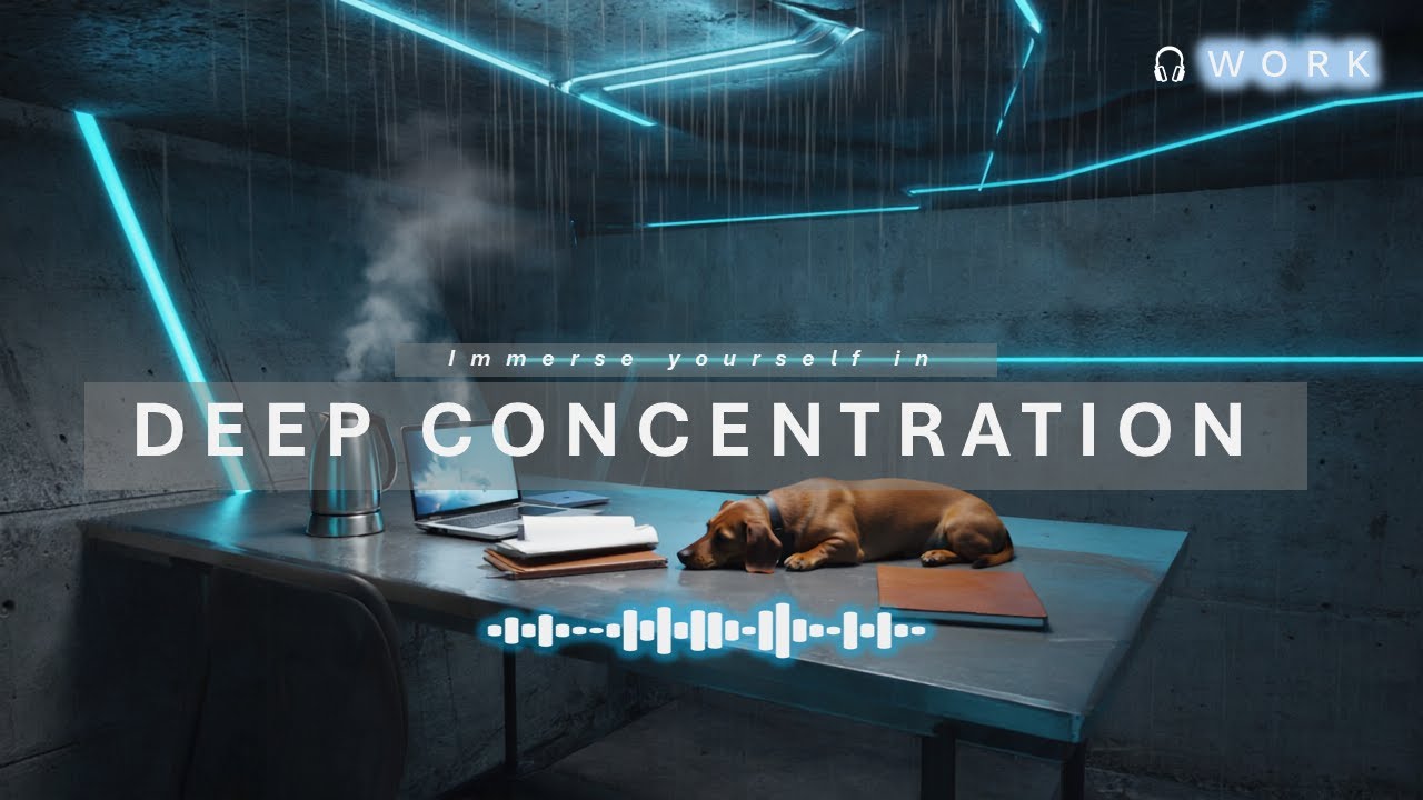 ⚡Focus Music for Work & Study  | Deep Concentration Music for Exams 