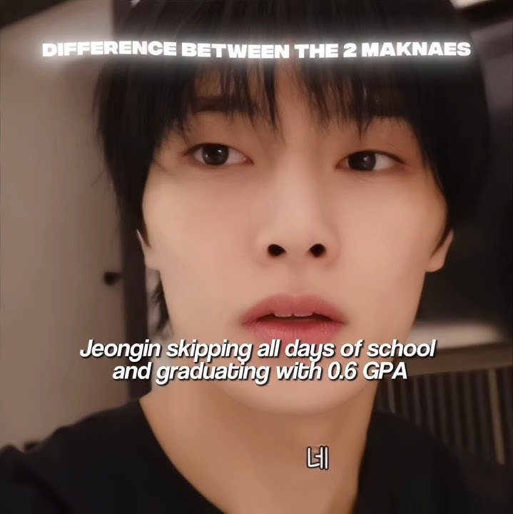 When attendance is more important than life 💀✋🏽#skz #straykids #jeongin #seungmin #kpop