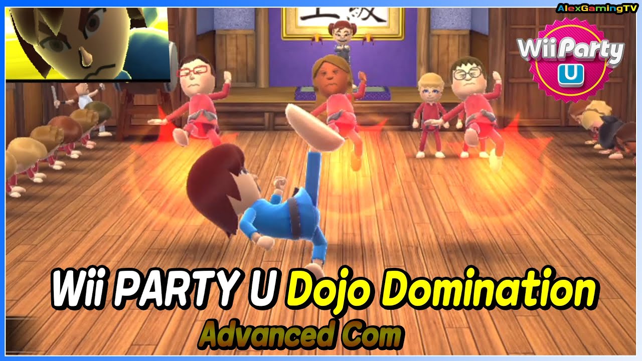 Wii Party U - Dojo Domination ( Advanced Mode ) 도장깨기 | WiiパーティーU チャレンジ道場上級で遊ぶ