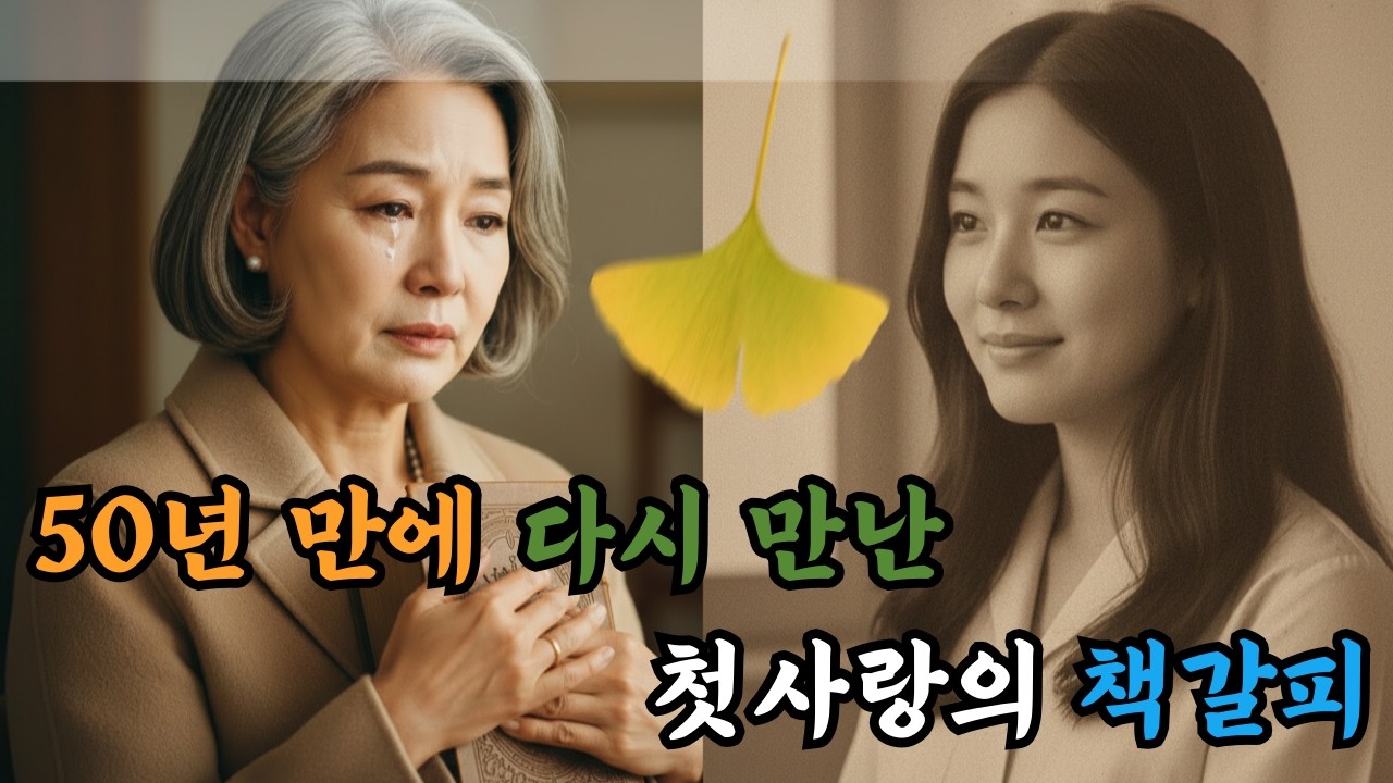 50년 만에 다시 만난 첫사랑의 책갈피 | 1975년 청계천 목련꽃 아래 진짜 사랑 이야기 ㅣ 인생사연