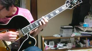Video thumbnail of "Con Alma / solo jazz guitar"