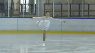 8 Emilia KEDZIERSKA Solistki kat mlodziezowa B klasa brazowa FS Walley Cup Warszawa 2019