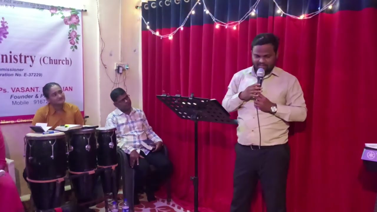sunday service आज्ञा पालन करना  by pastor mayur(1)