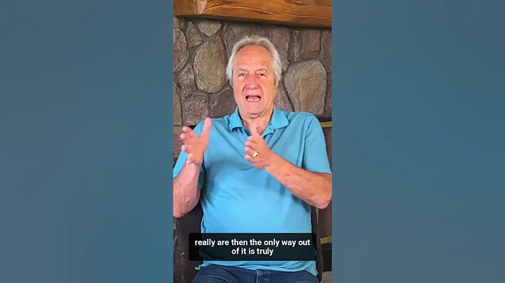 The only way OUT is IN. What does that mean?