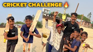 Cricket Match Challenge 🔥 Zeeshan Vs Kallu 😳 Kon Jeetega Match ⁉️